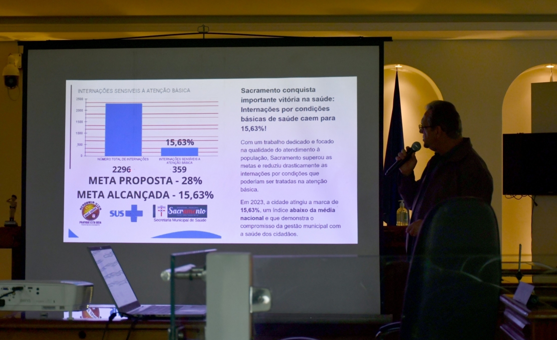 Audiência Pública: Saúde apresenta relatório detalhado do 3º quadrimestre de 2023