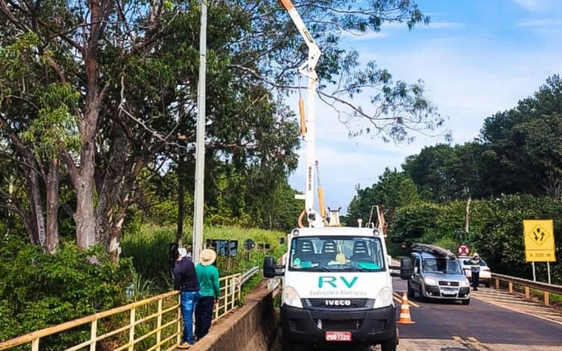Ponte Sacramento–Rifaina recebe nova iluminação em LED 
