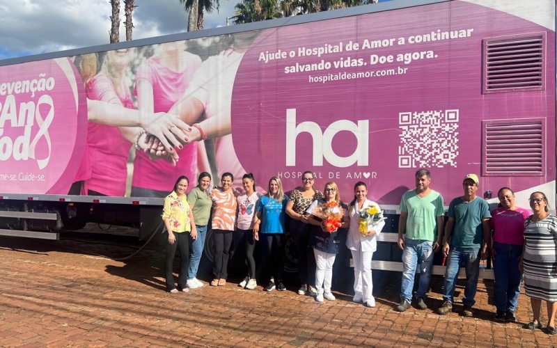 Carreta do Hospital do Amor realiza 298 exames preventivos em Sacramento
