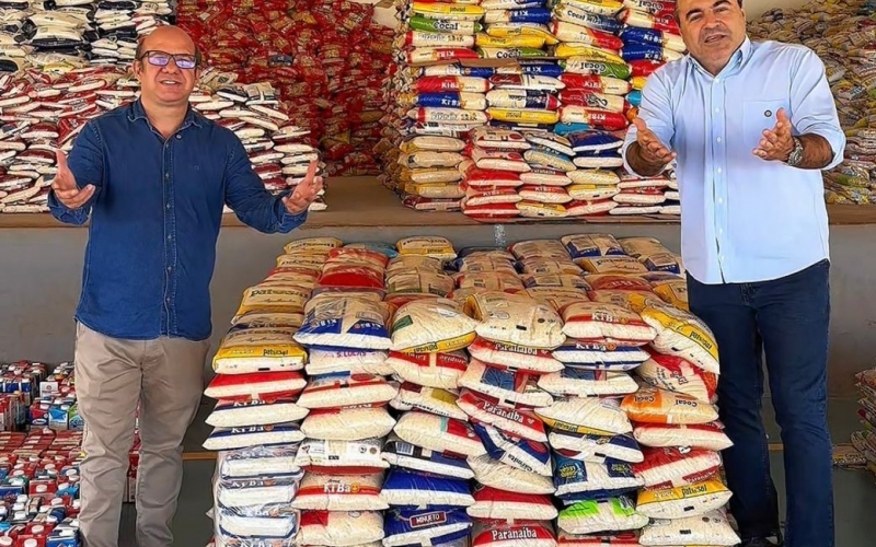 Expogal 2025: Ingresso solidário arrecada 29,4 toneladas de alimentos