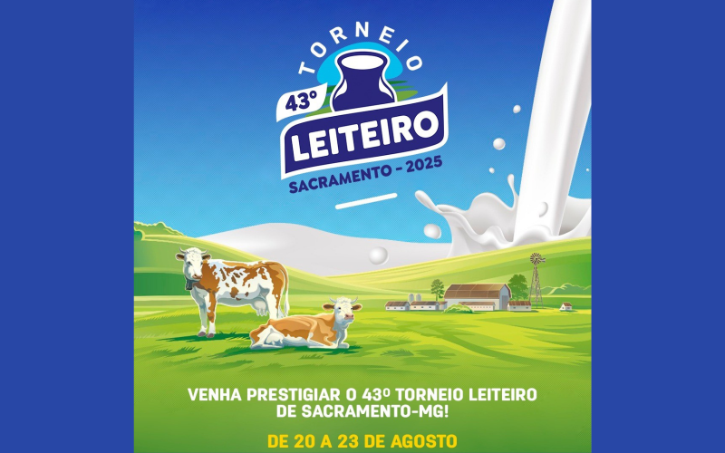 43º Torneio Leiteiro celebra a pecuária de Sacramento