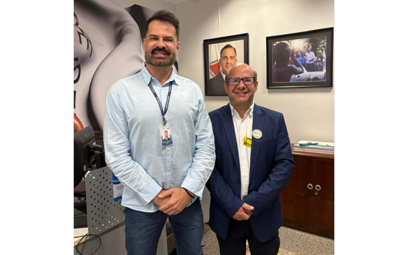 Vice-prefeito busca recursos e reforça parcerias em agenda oficial em Brasília