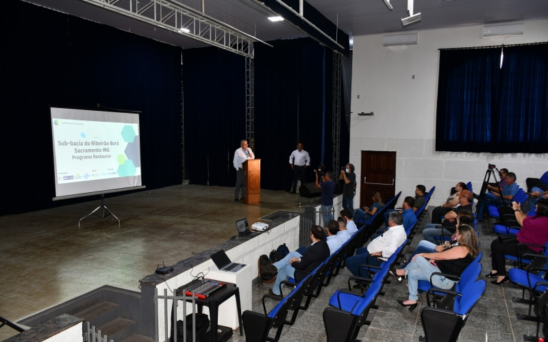 Apresentação de diagnóstico sobre o Ribeirão Borá é realizada no Dia Mundial da Água