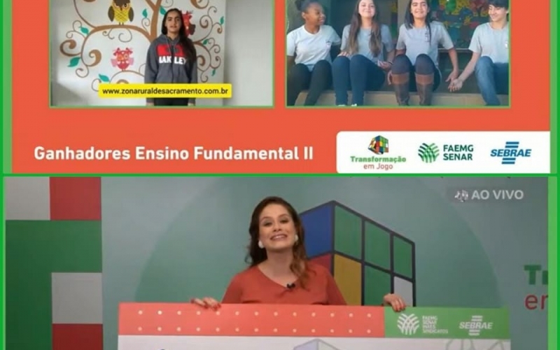 E. M. Dona Maria Sant’ana é premiada em concurso de educação empreendedora