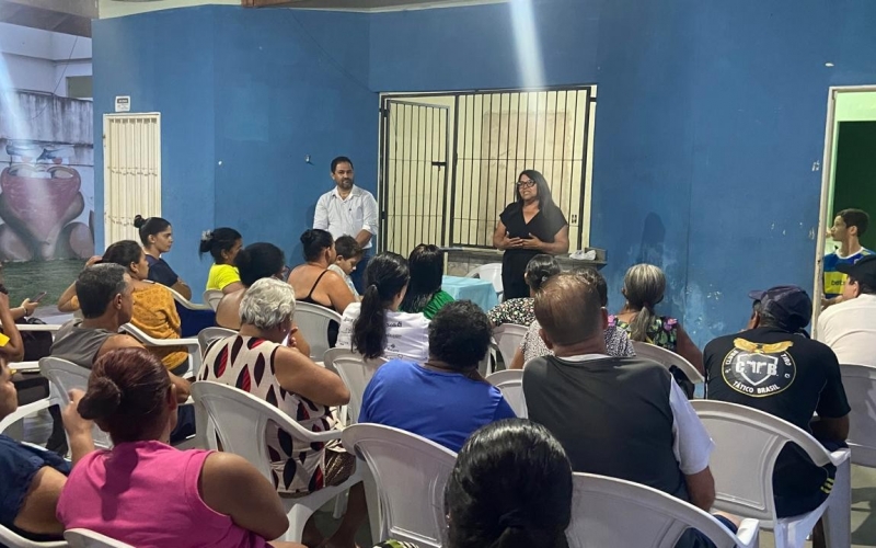 Moradores do Residencial Primavera recebem Secretário do Meio Ambiente