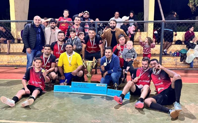 Caxambu é campeão do Copão Rural de Futsal de Sacramento 2025