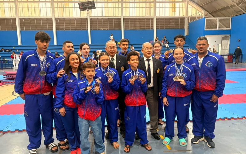 Karatê de Sacramento conquista 20 medalhas no Campeonato Brasileiro Wado Kai