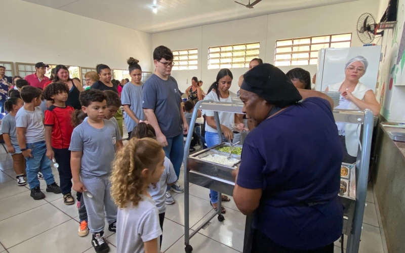 Escola Luiz Magnabosco recebe pais na terceira etapa 7ª Jornada de Educação Alimentar e Nutricional